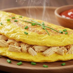54. Chicken Foo Young / 鸡肉芙蓉蛋