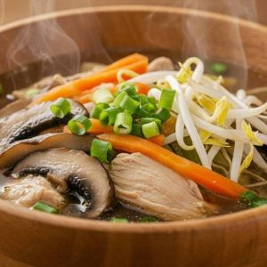 08. Chicken & Mushroom Soup / 鸡肉蘑菇汤