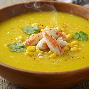 24. Crab Meat & Sweet Corn Soup / 蟹肉玉米汤