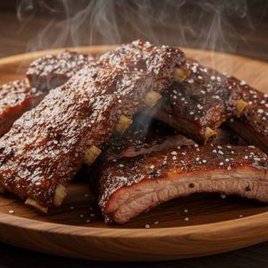 32. Dry Spare Ribs / 干烧排骨