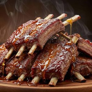 15. Honey Spare Ribs (5pcs) / 蜜汁排骨（5 块）