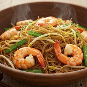 92. Kingprawn Singapore Fried Rice Noodles / 大虾新加坡炒米粉