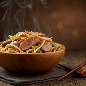 88. Shredded Duck Chowmein / 鸭肉丝炒面