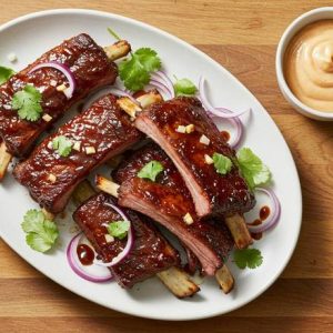 34. Spare Ribs in BBQ Sauce / 烧烤酱排骨