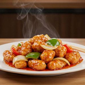Sweet and Sour Chicken Cantonese Style