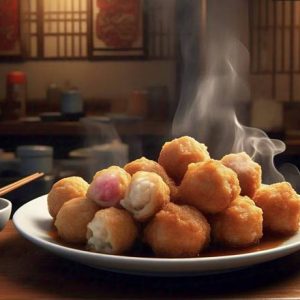 95. Sweet & Sour Mixed Balls (10pcs) / 糖醋什锦球(10个)