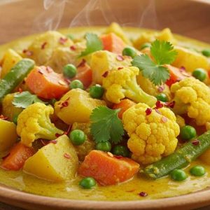 46. Vegetable Curry (V) / 蔬菜咖喱(素)
