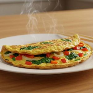 56. Vegetable Foo Young (V) / 蔬菜芙蓉蛋(素)