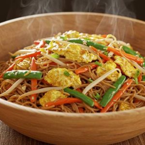 82. Vegetarian Singapore Chowmein